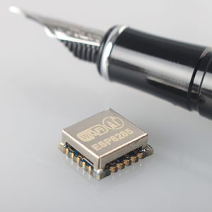 ESP8285 is like a tiny ESP8266 plus 1MB embedded SPI flash memory