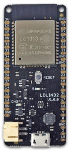 WeMos LOLIN ESP32 devkit with LiPo connector